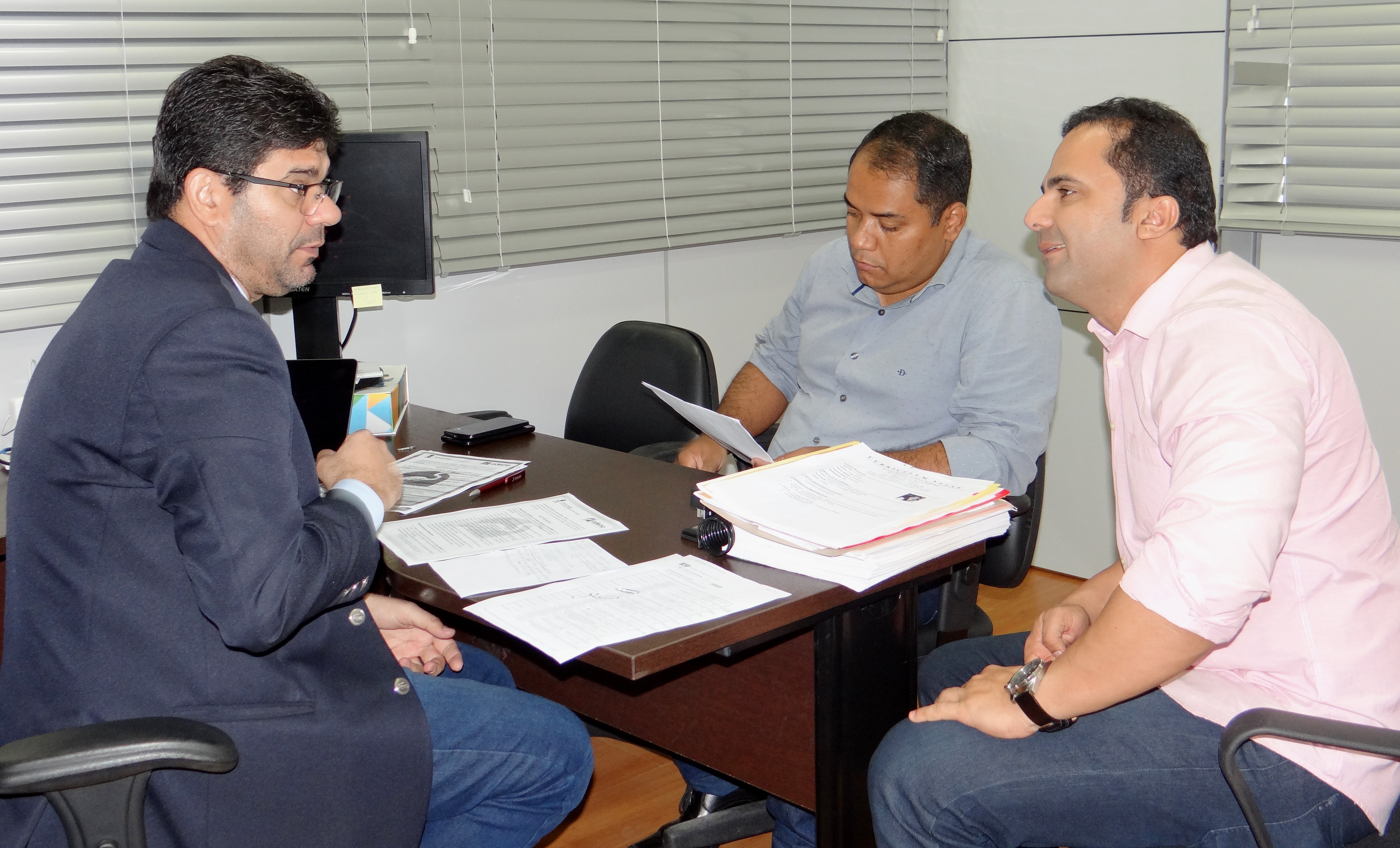 Representantes da prefeitura de Socorro são recebidos na Adema