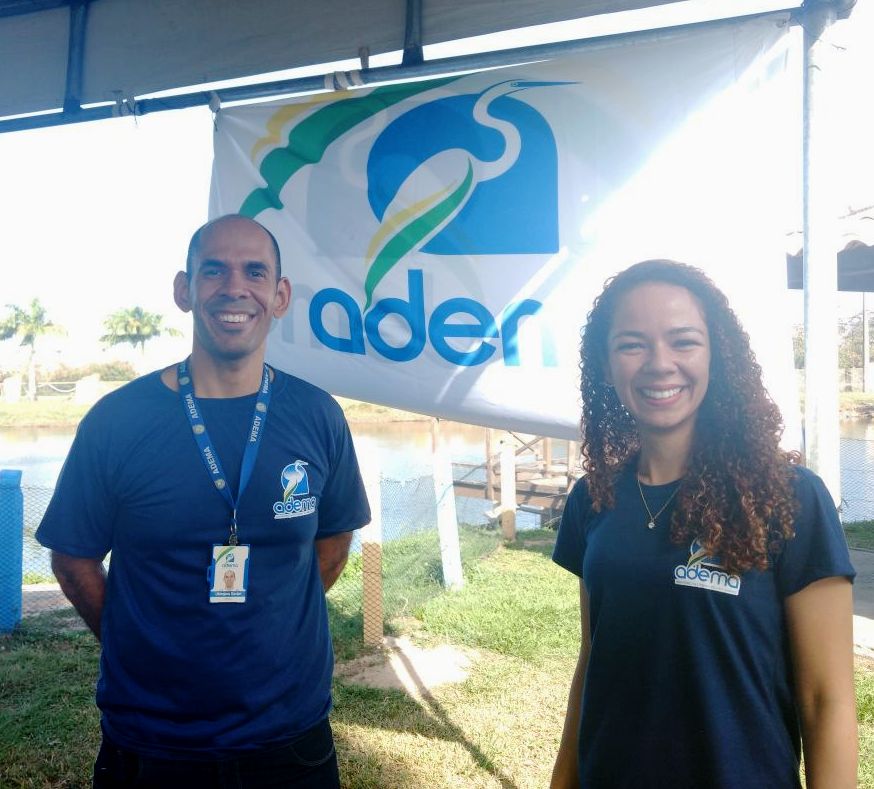 Técnicos da Adema representam o órgão em evento da Prefeitura de Aracaju
